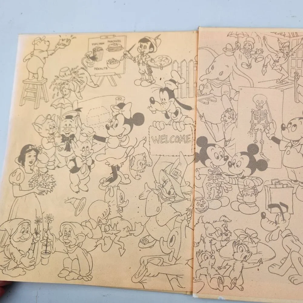Vintage Disney Book Animals and Their Babies Walt Disney 1983 hardcover Jungle
